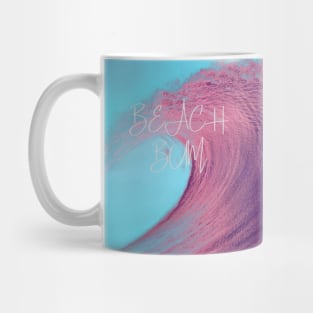 Beach bum - beautiful beach wave tshirt Mug